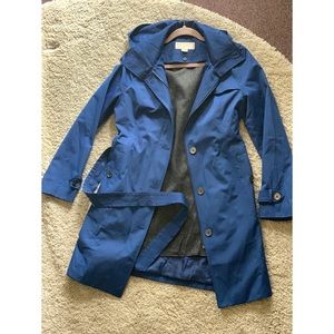 Micheal Kors Blue Trench Jacket